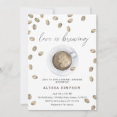 Invitation L'amour est en train de brasser la Fête des mariée (Devant)