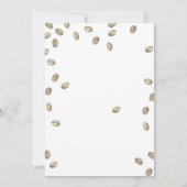 Invitation L'amour est en train de brasser la Fête des mariée (Dos)