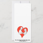 Invitation L'amour est illimité (Dos)