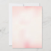 Invitation L'amour est Mariage de Brunch aux fraises (Dos)