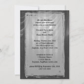 Invitation L'amour est un Mariage gothique éternel (Dos)