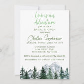 Invitation L'amour est une aventure nuptiale (Devant)