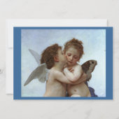 Invitation L'Amour et Psyche de Bouguereau, enfants (Cupid) (Dos)