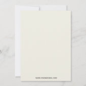 Invitation L'amour fait tourner le monde Fête des mariées Inv (Dos)