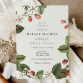 Invitation L'amour fraise est Berry Sweet Fête des mariées