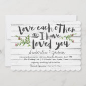 Invitation L'amour l'autre nuptiale (Devant)