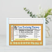 Invitation L'amour mariage (Debout devant)