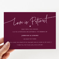 L'amour minimal est le Mariage patient mise à jour