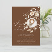 Invitation L'Amour Moderne, c'est brasser la Fête des mariées (Debout devant)