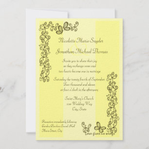 Invitation L'amour nous donne des ailes