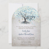 Invitation L'amour nous donne Fairy Tale Heart Leaf Tree Mari (Devant)