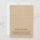 Invitation L'amour rustique fait un Baby shower Lesbien Famil (Dos)