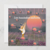 Invitation L'amour transcende le multivers (Devant)