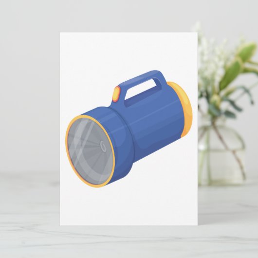 Invitation Lampe (Debout devant)