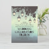 Invitation Lampe à suspension lunaire lunaire lunaire lunette (Debout devant)