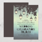 Invitation Lampe à suspension lunaire lunaire lunaire lunette (Devant / Derrière)