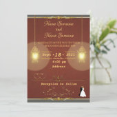 Invitation Lampes (Debout devant)