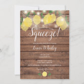 Invitation Lampions Rustiques Mariage Main Squeeze Enterremen (Devant)