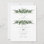 Invitation LANA Bohemian Watercolor Mariage (Devant)