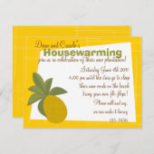 Invitation L'ananas Extraordinaire (Devant / Derrière)