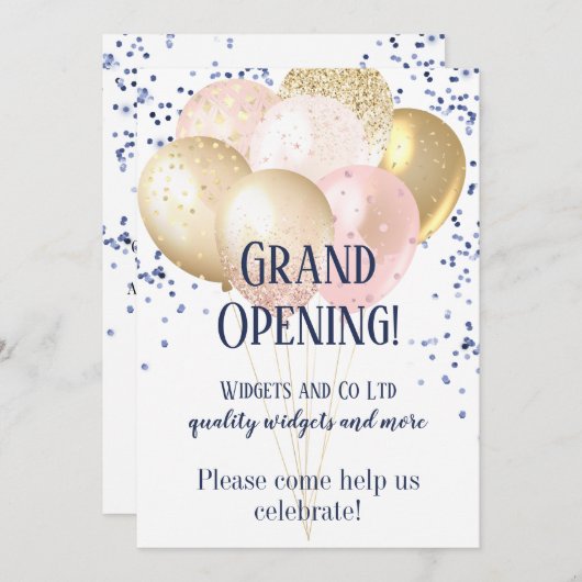 Invitation Lancement de l'activité d'ouverture (Devant / Derrière)