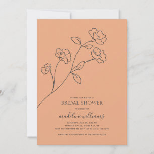 Invitation Lancement de Mariage en Dessin au Trait
