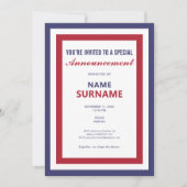 Invitation Lancement du lancement de la campagne de script du (Devant)