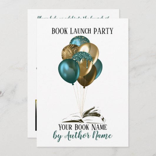 Invitation Lancement du livre (Devant / Derrière)