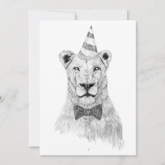 Invitation Lancer la fête (Devant)