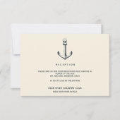 Invitation L'Ancre | Salle De Réception De Mariage (Devant)