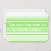 Invitation Landes vertes de chaux monogrammes (Devant)