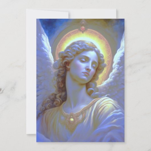 Invitation L'Ange céleste (Devant)