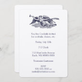 Invitation L'ange trompeur (Devant / Derrière)