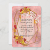 Invitation L'année du tigre (Devant)