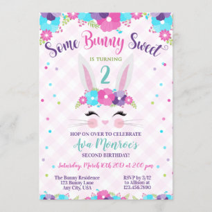 Invitation L'Anniversaire De Bunny, Un Peu De Bonté, N'Import