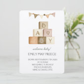 Invitation L'anniversaire de notre petit soleil (Debout devant)