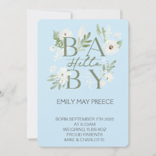 Invitation L'anniversaire de notre petit soleil
