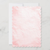 Invitation L'anniversaire de notre petit soleil (Dos)