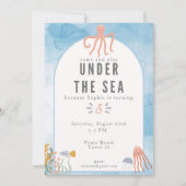 Invitation L'anniversaire des filles de la mer (Devant)