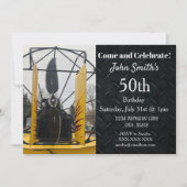 Invitation L'anniversaire des hommes de pêche de glace de (Devant)