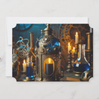 Lanterne de laboratoire de scientifiques gothiques