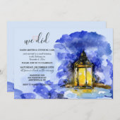 Invitation Lanterne d'Hiver (Devant / Derrière)