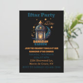 Invitation Lanterne Ramadan Kareem Moubarak (Debout devant)