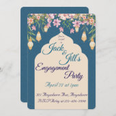 Invitation Lanternes au printemps (Devant / Derrière)