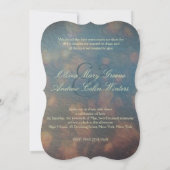 Invitation Lanternes de Vœux d'Amour (Dos)