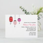 Invitation Lanternes du Nouvel An chinois (Debout devant)