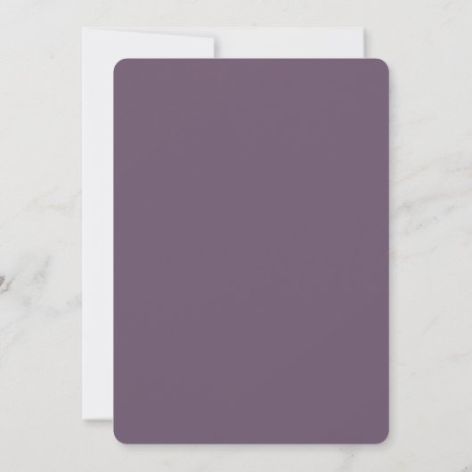 Invitation Lanternes en papier brillant Plum d'anniversaire (Dos)