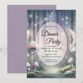 Invitation Lanternlight Dreams Soirée Forêt Enchantée (Devant / Derrière)