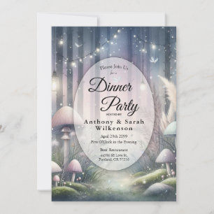 Invitation Lanternlight Dreams Soirée Forêt Enchantée