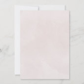 Invitation Lapin Baby shower lapin Neutre genre (Dos)